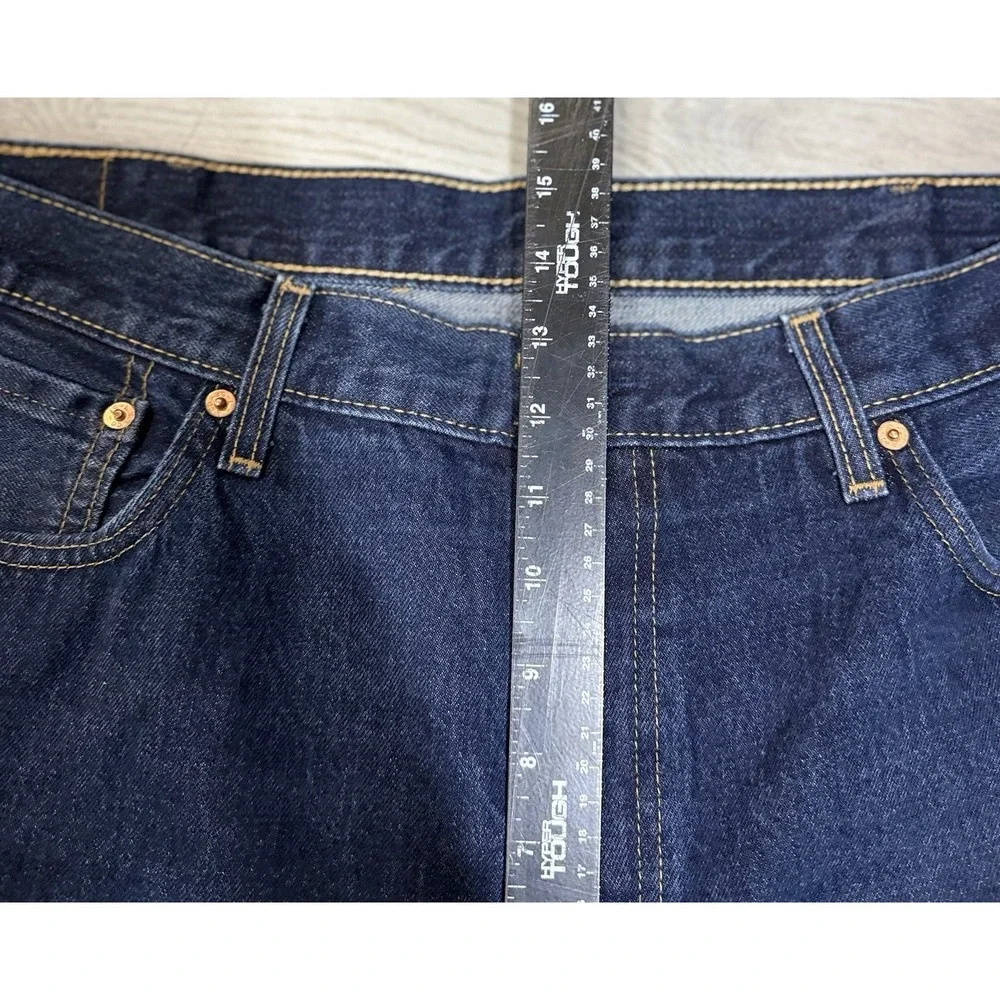 Levi's 550 Relaxed Fit Jeans Men's 40x34 Dark Wash Straight Leg Denim Classic